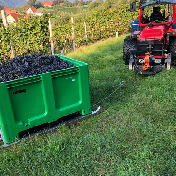 HAFO SAPI Winde im Einsatz Weinbau